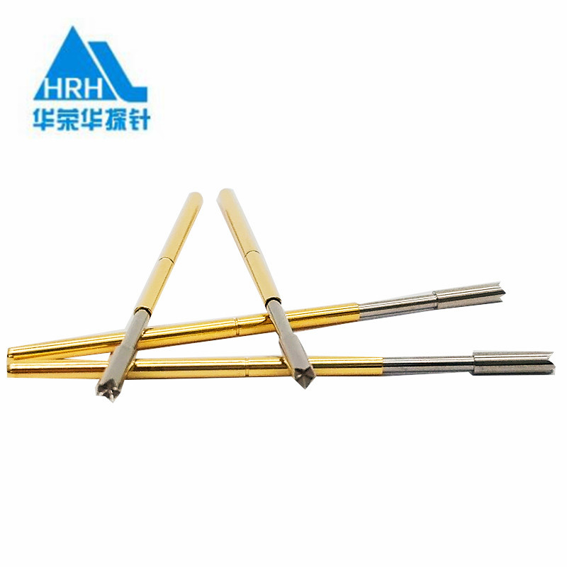 G1353-Q探針、四爪頭探針、1.36mm測試針、總長36.5mm、彈簧針圖片、測試針圖片、頂針圖片、探針圖片