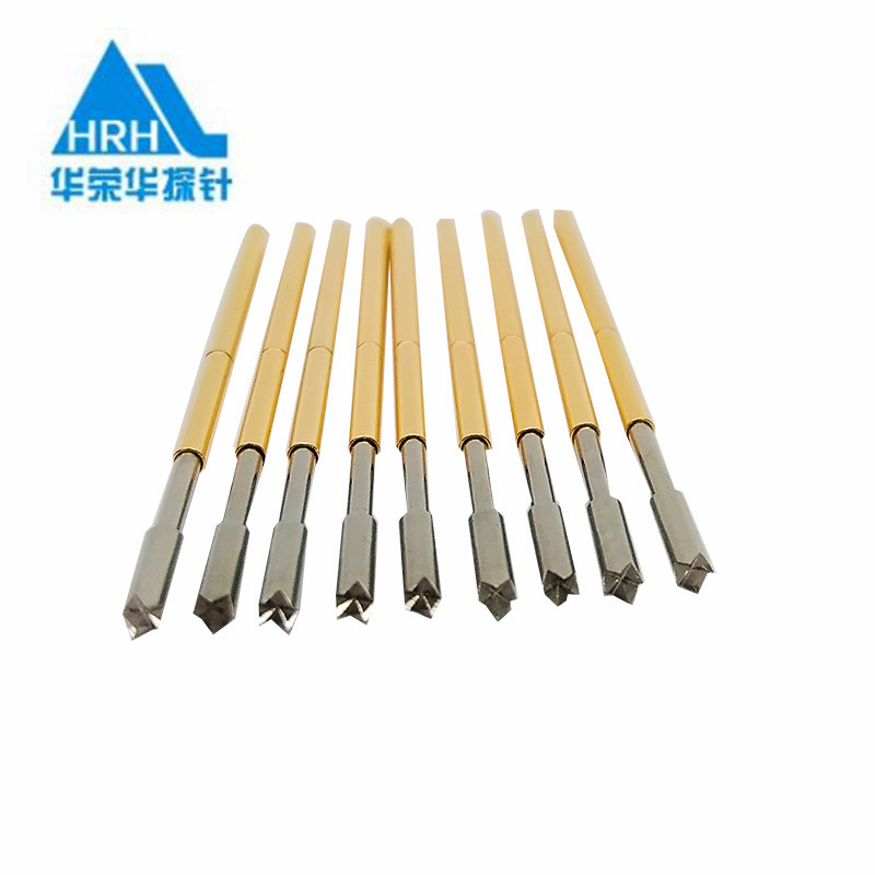 G1353-Q探針、四爪頭探針、1.36mm測試針、總長36.5mm、彈簧針圖片、測試針圖片、頂針圖片、探針圖片