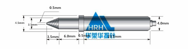 GP-11S、定位針、探針外徑為4.5mm ，長度為35.5mm、ICT測試針、功能夾具定位針、測試針、五金配件
