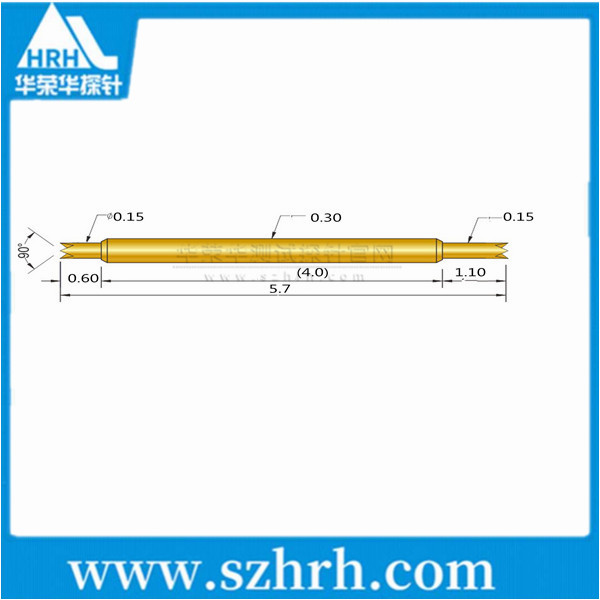 030-UU-5.7L，華榮華雙頭測試探針廠家
