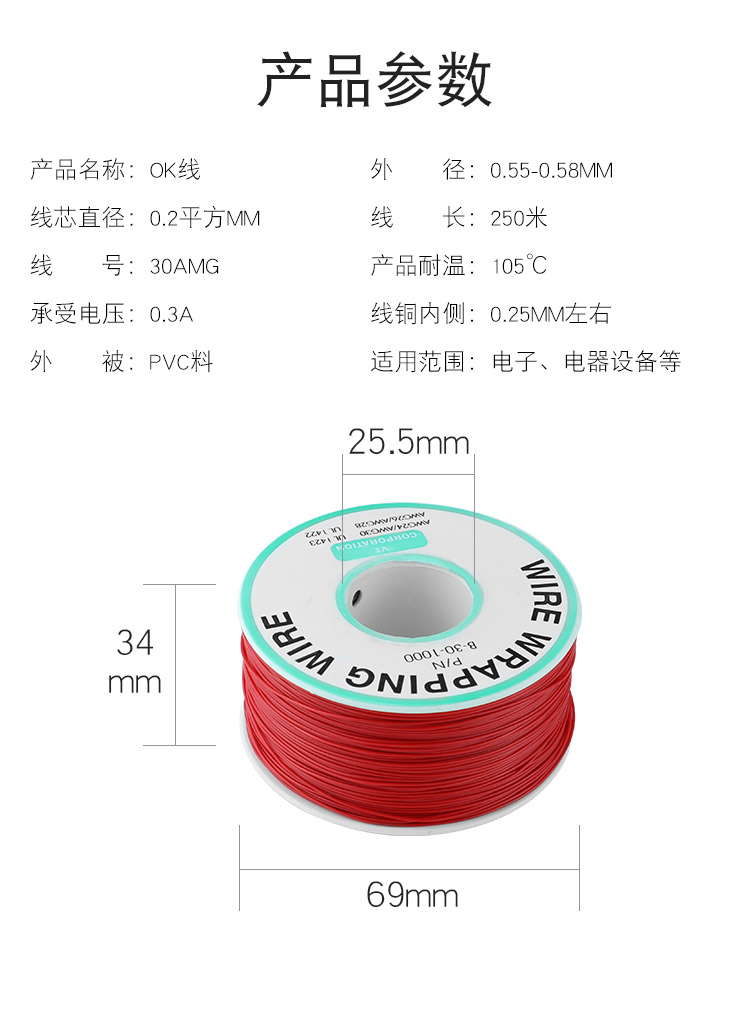 OK線，華榮華探針配件廠家